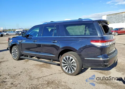 2025 Lincoln Navigator L Reserve z USA, uszkodzony, nr VIN 5LMJJ3LG9REL21152